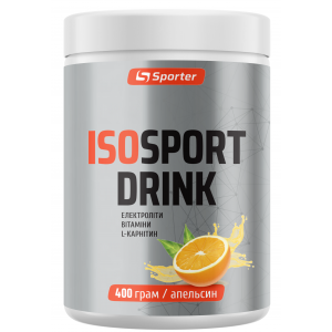 Ізотонічний порошок, Sporter, Iso Sport Drink - 400 г