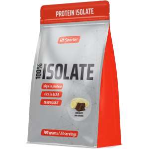 Протеїн ізолят, Sporter, 100% Isolate - 700 г - Шоколад-Банан