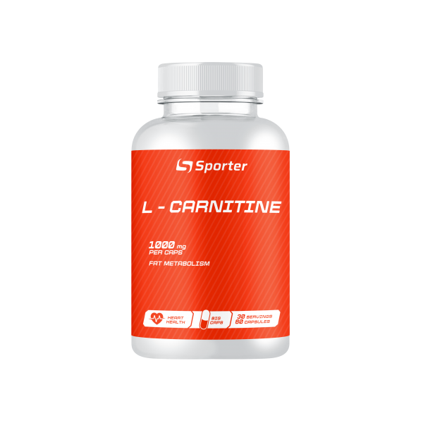 Л-карнитин, Sporter, L- carnitine - 60 капс