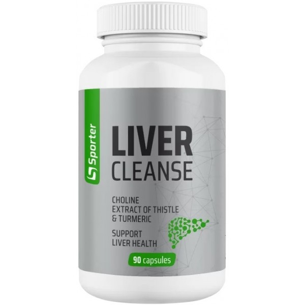 Защита и очистка печени, Sporter, Liver Cleanse - 90 капс