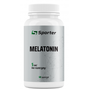 Мелатонин, Sporter, Melatonin 5 мг - 60 капс