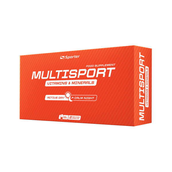 Витамины и минералы, Sporter, MultiSport Day/Night - 60 капс