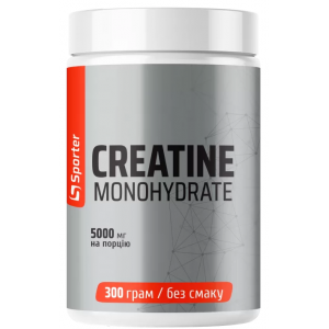 Креатин моногидрат, Sporter, Creatine monohydrate - 300 г