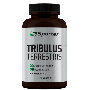 Трибулус, мужской тестобустер, Sporter, Tribulus Terrestris