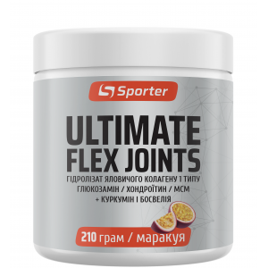 Хондропротектор з колагеном, Sporter, Ultimate Flex Joints - 210 г