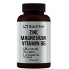 Цинк, Магній + В6, Sporter, Zinc Magnesium Vitamin B6 - 90 капс