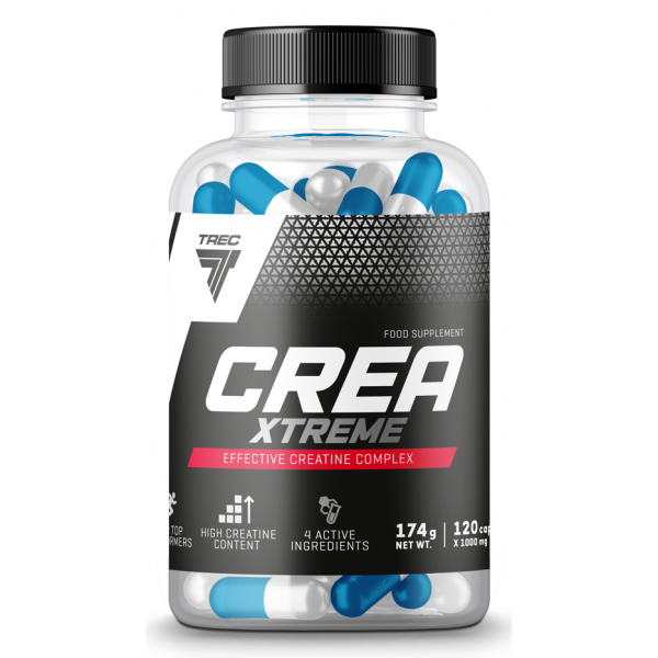 Креатиновый комплекс, Trec Nutrition, Crea Xtreme - 120 капс