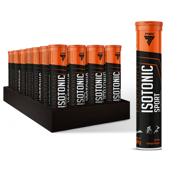 Ізотонік в шипучих таблетках, Trec Nutrition, Isotonic Sports Effervescent - 20 таб 