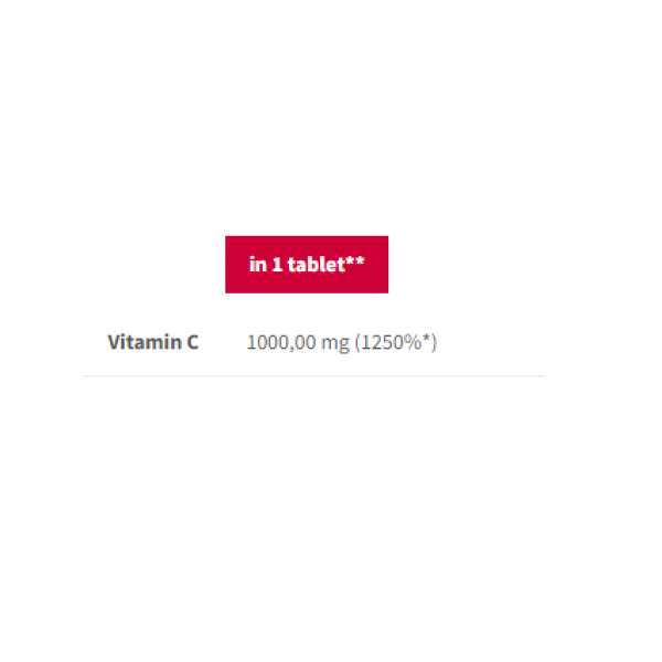 Витамин С в шипучих таблетках, Trec Nutrition, Vitamin C Sport Effervescent Trec - 20 таб