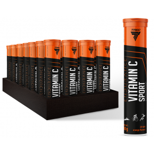 Вітамін С в шипучих таблетках, Trec Nutrition, Vitamin C Sport Effervescent Trec - 20 таб 