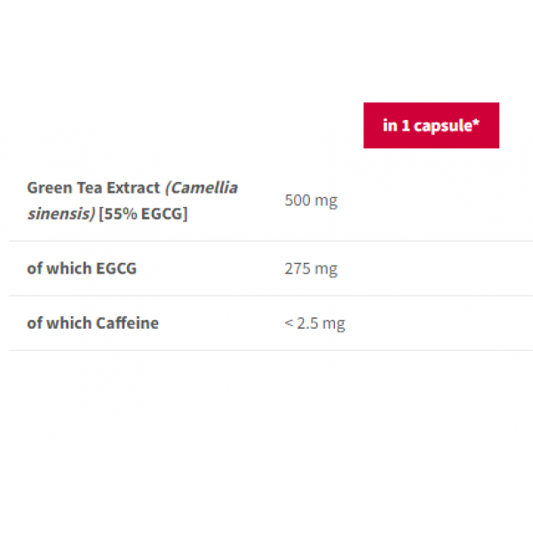 Экстракт зеленого чая, Trec Nutrition, Green Tea EGCG - 90 капс