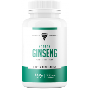 Корейский женьшень, Trec Nutrition, Korean Ginseng - 90 капс