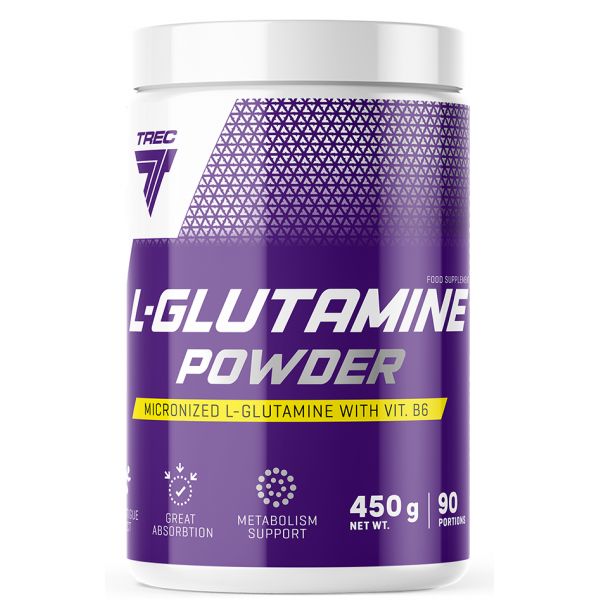 L-Глютамин, Trec Nutrition, L-Glutamine Powder - 450 г