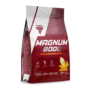 Высокоуглеводный гейнер с креатином, Trec Nutrition, Magnum 8000 - 1 кг