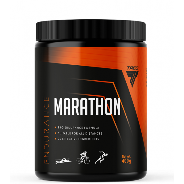 Изотонический комплекс с аминокислотами, креатином и кофеином, Trec Nutrition, Marathon - 400 г 