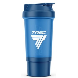 Шейкер с контейнером Trec Nutrition Stronger Together - 500 мл - Синий