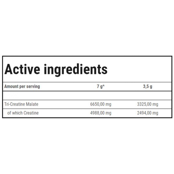 Три креатин малат, Trec Nutrition, CM3 Powder - 250 г