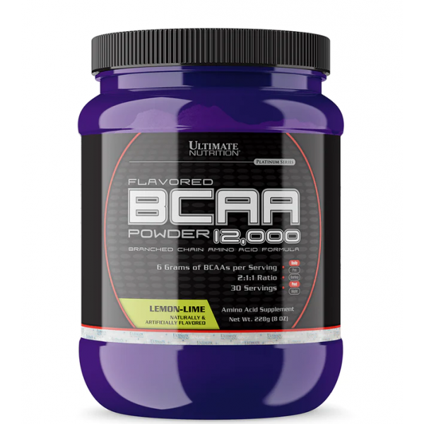 Незаменимые аминокислоты ВСАА, Ultimate Nutrition BCAA powder - 228 г