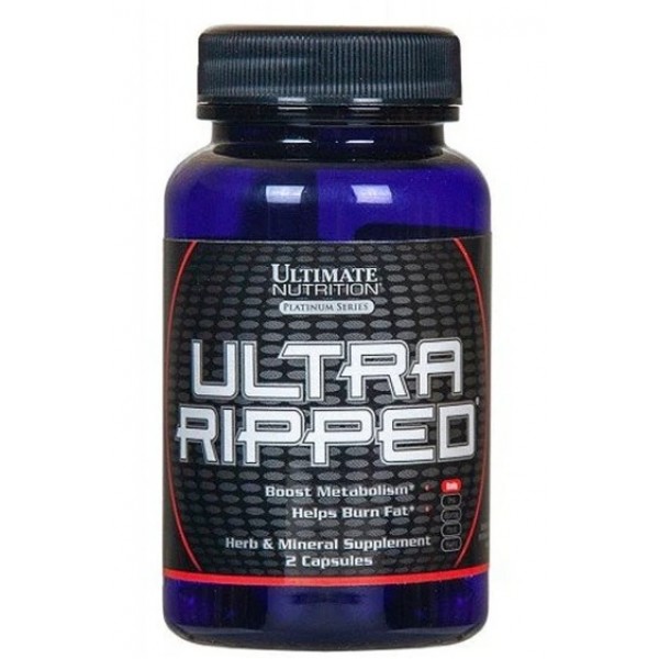 Жиросжигатель (пробник), Ultimate Nutrition,  Ultra Ripped - 2 капс