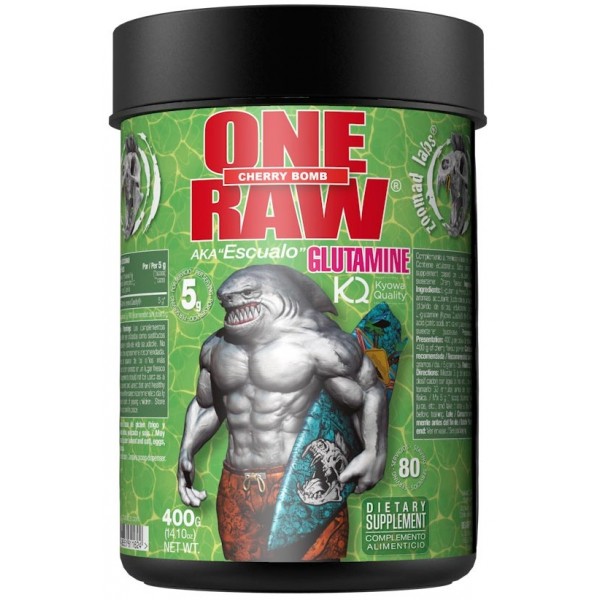 Аминокислота Глютамин, Zoomad Labs, Raw One Glutamine - 400 г