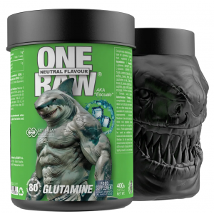 Амінокислота Глютамін, Zoomad Labs, Raw One Glutamine - 400 г