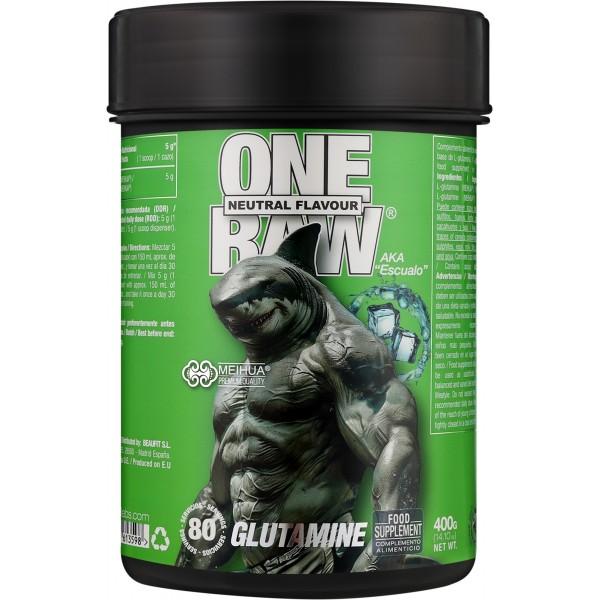 Аминокислота Глютамин, Zoomad Labs, Raw One Glutamine - 400 г