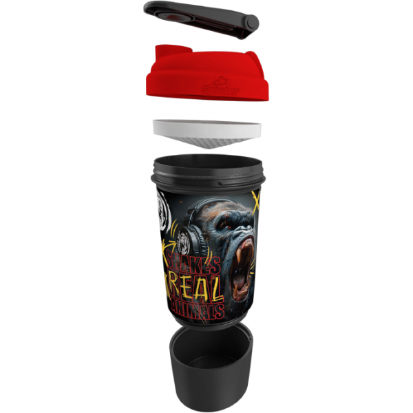 Шейкер с контейнером і пружиною, Zoomad Labs, One Raw (ZooMafia) - 500 мл Шейкер с контейнером і пружиною, Zoomad Labs, One Raw (ZooMafia) - 500 мл