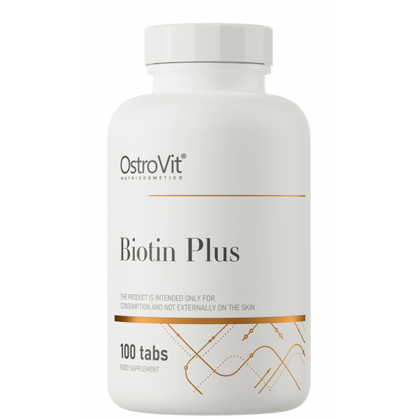 Біотин + Цинк, Селен, OstroVit, Biotin Plus - 100 таб - купити в Києві ...
