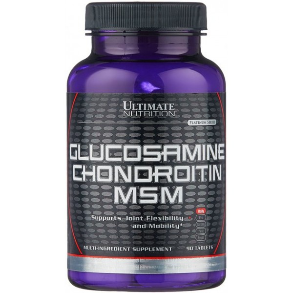 Глюкозамин Хондроитин МСМ, Ultimate Nutrition, Glucosamine Chondroitin ...