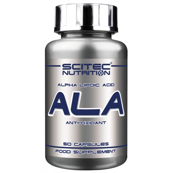 Альфа-ліпоєва кислота, Scitec Nutrition, ALA - 50 капс
