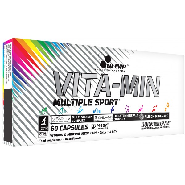 Комплесные витамины с минералами (день-ночь), Olimp Labs, Vita-min Multiple Sport