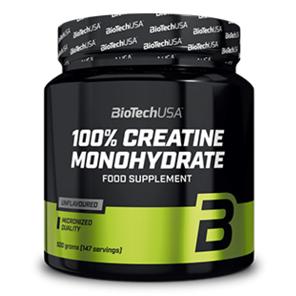 100% CREATINE MONOHYDRATE 500 г. банка