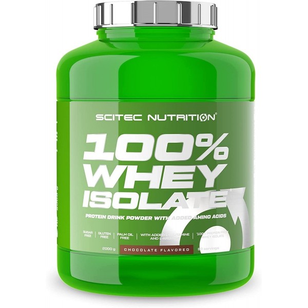 Сироватковий ізолят, Scitec Nutrition, 100% Whey Isolate - 2 кг