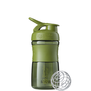 Шейкер SportMixer с шариком 590 ml Moos Green