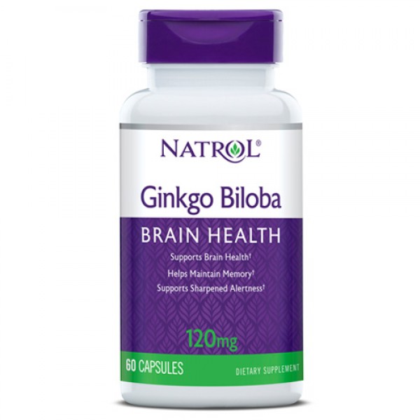 Ginkgo Biloba 120mg 60 капс