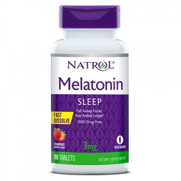 Melatonin 3 mg Fast Dissolve 90 таб