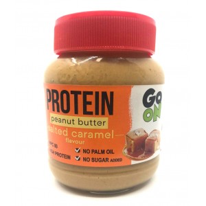 Арахисовая паста со вкусом солёной карамели, GoOn Nutrition, Protein Peanut butter - 350 г Salted Caramel