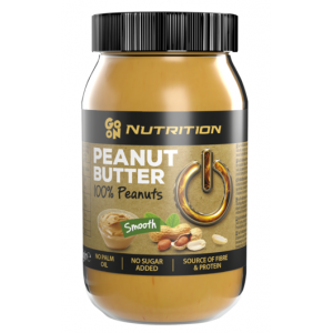 Арахисовая паста, GoOn Nutrition, Peanut butter 100% - 900 г 