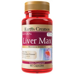 Комплекс для защиты печени, Earths Creation, Liver Max - 60 капс