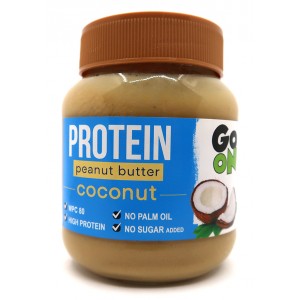 Арахисовая паста со вкусом кокоса, GoOn Nutrition, Protein Peanut butter - 350 г Coconut