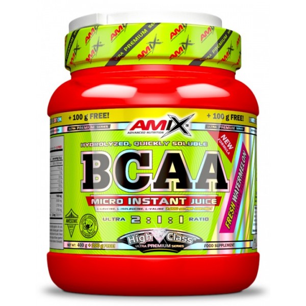 Аминокислоты ВСАА, Amix, BCAA Micro Instant Juice - 500 г