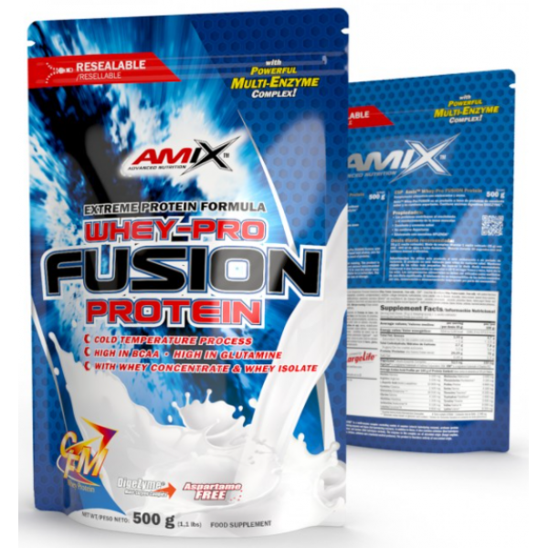 Сироватковий концентрат, Amix, Whey-Pro Fusion - 500 г