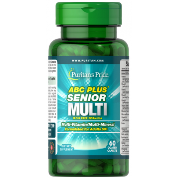 ABC Plus Senior Multivitamin Multi-Mineral - 60 капс