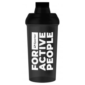 Shaker bottle 700 ml Sporter - white text