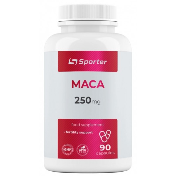 Екстракт корня Маки, Sporter, Maca 250 мг - 90 капс