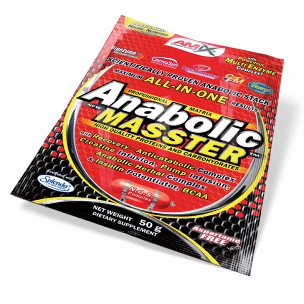 Високобілковий гейнер з креатином (пробник), Amix, Anabolic Masster - 50 г