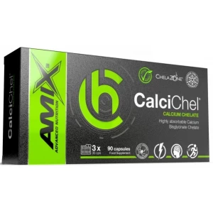 Кальцій в хелатній формі, ChelaZone CalciChel Calcium Bisglycinate Chelate - 90 веган капс