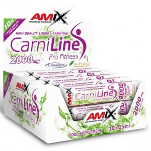 Л-карнітин в шотах, Amix, CarniLean 2000 - 10 ампул