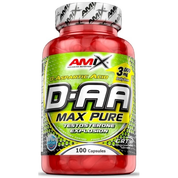 Д-аспарагінова кислота, Amix, D-AA - 100 капс