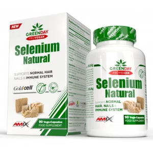 Селен минерал, Amix, GreenDay ProVegan Selenium - 90 веган капс